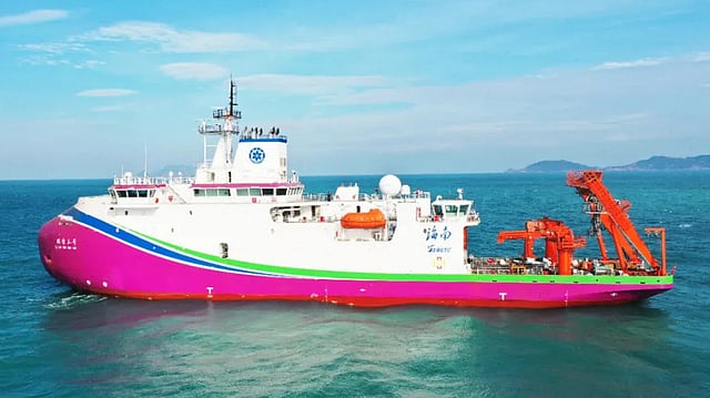 Tansuo San Chinese Academy of Sciences Institute of Deep Sea Science and Engineering Guangzhou Shipyard International