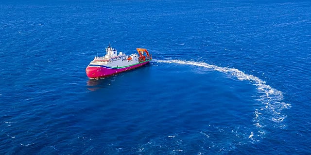 Tansuo San Chinese Academy of Sciences Institute of Deep Sea Science and Engineering Guangzhou Shipyard International