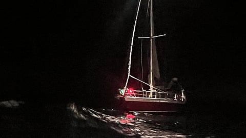 Two rescued from disabled yacht off Newcastle, Australia