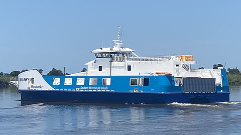 New vehicle ferry to serve Australia's Southern Moreton Bay Islands