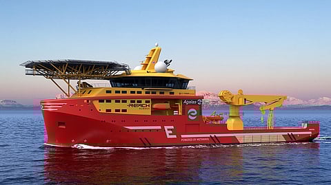 Concept of new IMR/construction/survey OSV for Reach Subsea/Eidesvik Offshore/Agalas