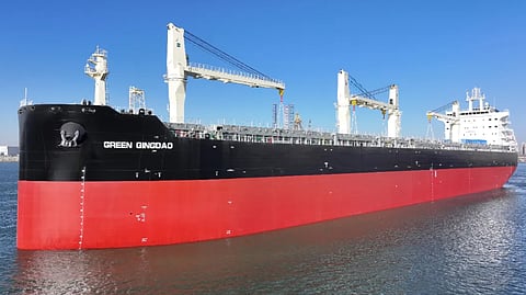 New 77,000DWT pulp carrier delivered to China's COSCO Shipping