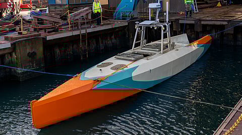 Launch of Zero USV's new 12-metre USV