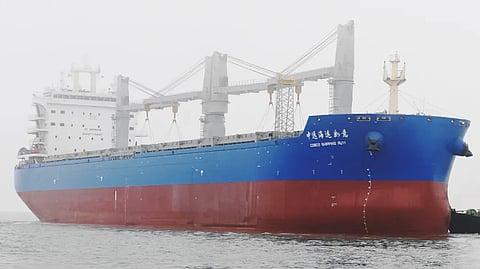 Qingdao Intercontinental Shipping takes delivery of second pulp carrier in series