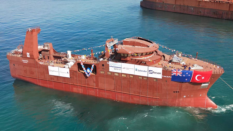 Aurora Fisheries' newest freezer trawler floated out