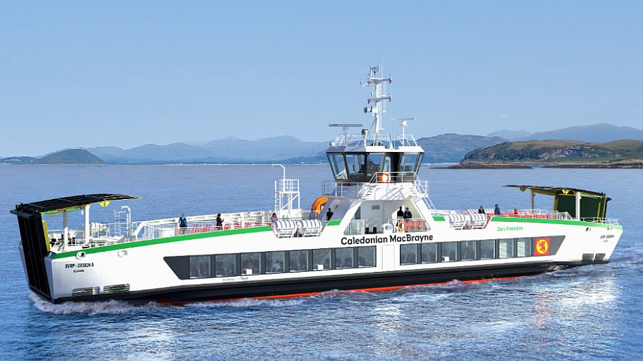 Polish yard lays keel of Caledonian Maritime Assets' future ferry