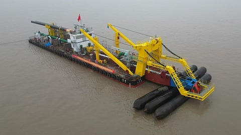 Junlan China Communications Construction Company CCCC Tianhang Bureau Shanghai Zhenhua Heavy Industries