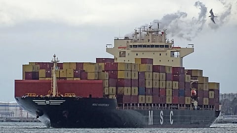 MSC ship loses containers in bad weather off Portugal