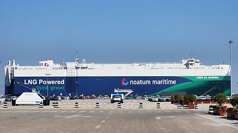 UAE's Noatum Maritime takes delivery of new car carrier