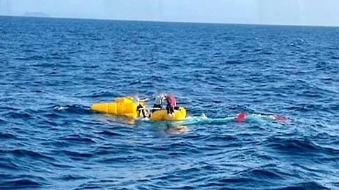 Japan Coast Guard, partners respond to deadly helicopter crash off Nagasaki prefecture