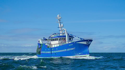 Gracious – Twin-rig prawn trawler for operation in North Sea off Scotland