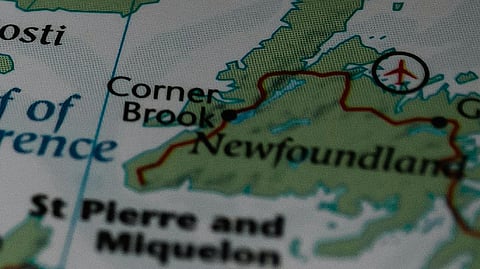 Newfoundland map