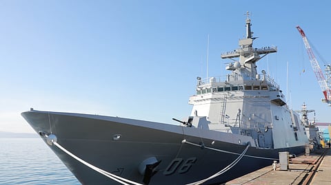 Philippine Navy's newest corvette arrives in home waters