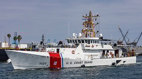 US Coast Guard interdicts suspected smuggling vessel off San Diego coast