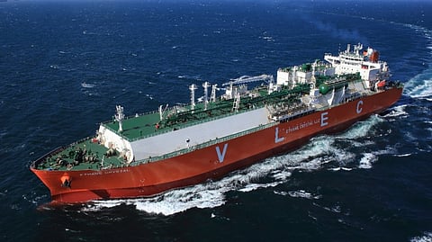 MOL/Reliance-owned very large ethane carrier