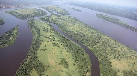 The Congo River near Kisangani, DR Congo
