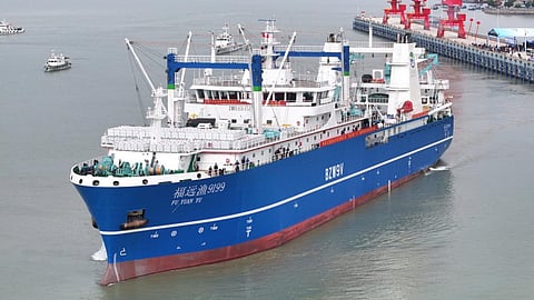Fuyuan Yu 9199 – Chinese krill harvester designed for year-round operations in Antarctica