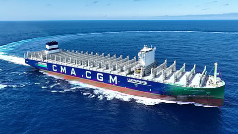 CMA CGM Seine – CMA CGM dual-fuel containership to serve Far East-Europe routes