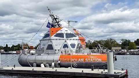 France's Tara Ocean Foundation inaugurates floating Arctic research station