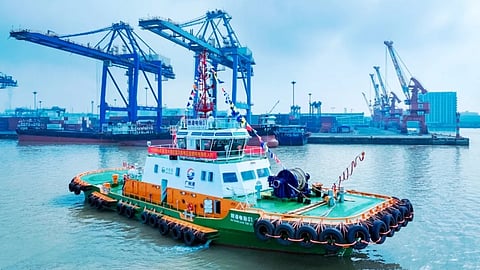 Siugang Diantuo 01 – New electric tug to serve China's Guangzhou Port and Pearl River