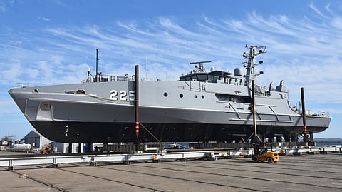 Royal Australian Navy's ninth Evolved Cape-class patrol boat hits the water