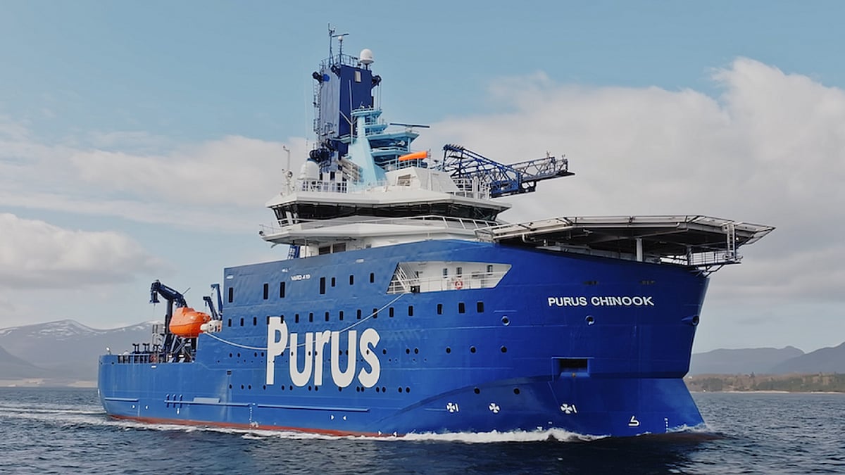 VESSEL REVIEW | Purus Chinook – Battery hybrid CSOV joins Purus Marine ...