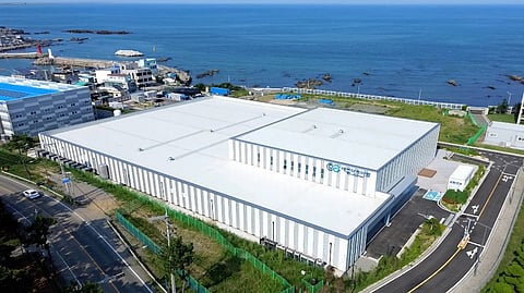 The Eco Aquafarm facility in Busan, South Korea
