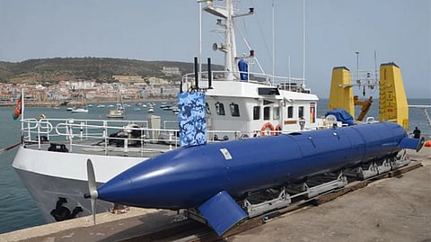 IAI's BlueWhale autonomous submarine