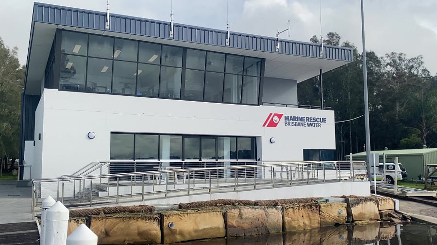 Marine Rescue NSW opens new rescue base at Point Clare