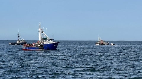 Search suspended for man who went missing after fishing boat capsizes near Westport, Washington