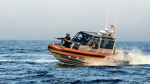 US Coast Guard response boat