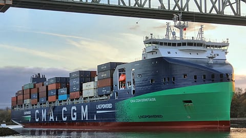 CMA CGM Ermitage CMA CGM Kiel Canal Germany