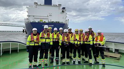 Deutsche Energy Terminal Wilhelmshaven 02 LNG terminal FSRU Excelsior