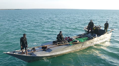 Indonesian boat seized for illegal fishing in Australian Waters