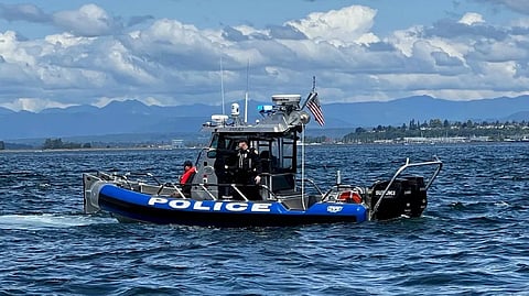 Everett Police Department patrol boat