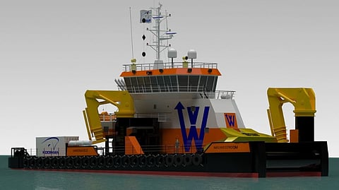 Concept render of new multi-purpose vessel