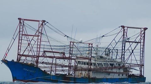 China Maritime Militia Spratly Islands Thitu Island