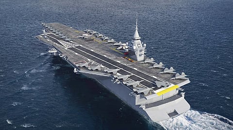 France next generation aircraft carrier porte avions de nouvelle génération