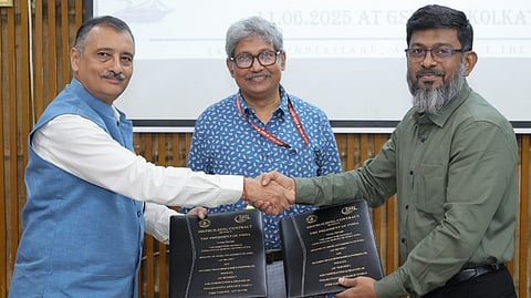 Contract signing between GRSE and GSI