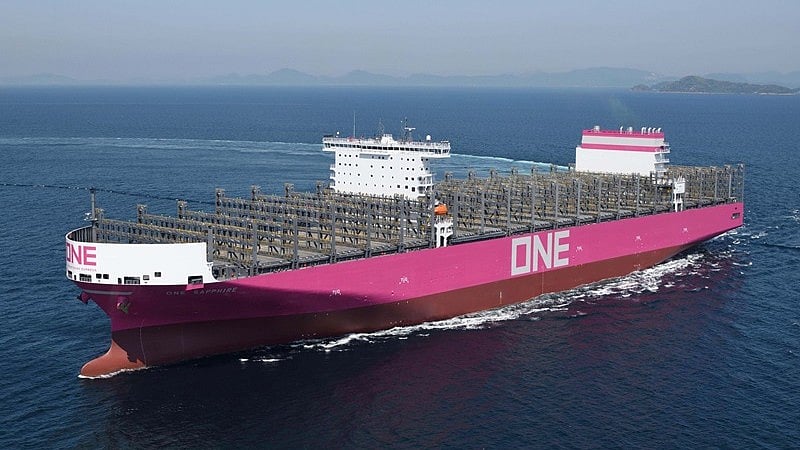ONE receives new 13,900TEU boxship from Japan's Imabari