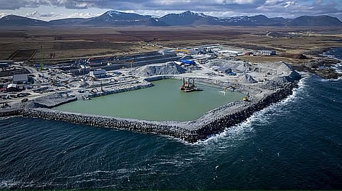 Andfjord Salmon Kvalnes facility under construction