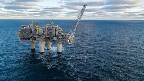 Troll offshore gas field