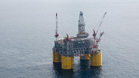 Olympus oil platform in the US Gulf of Mexico