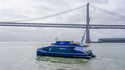 The hydrogen-powered ferry Sea Change