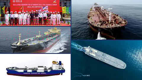Tanker News Roundup | July 16 – Japanese ammonia bunkering ship, Chinese-built VLCCs and more