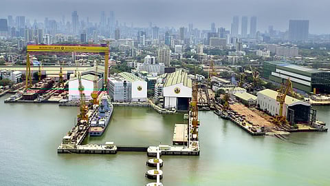 Mazagon Dock Shipbuilders' Mumbai shipyard