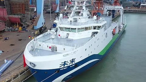 Future, China's newest deep-sea research vessel