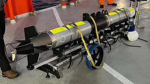 The UUV, which can be launched from a submarine torpedo tube