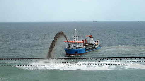 Ukrainian Sea Ports Authority dredger (representative photo only)
