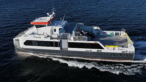 A GulenSkyss-operated ferry